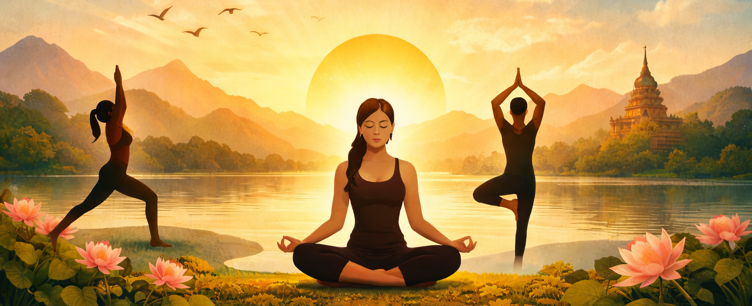 5-Day Corporate Yoga & Wellness Live Zoom Program