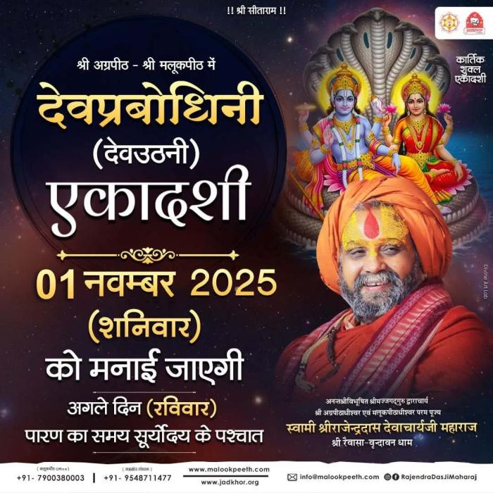 मलूक पीठ के शिरोमणि सन्त राजेन्द्र दास जी