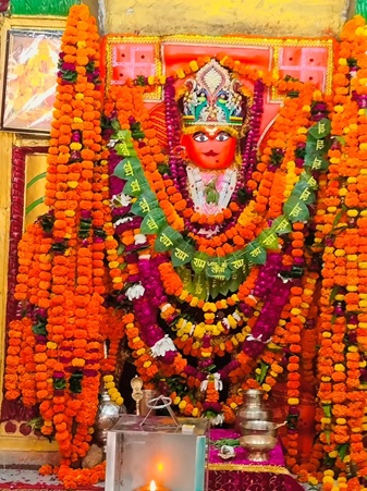 सखी के हनुमान मंदिर झांसी